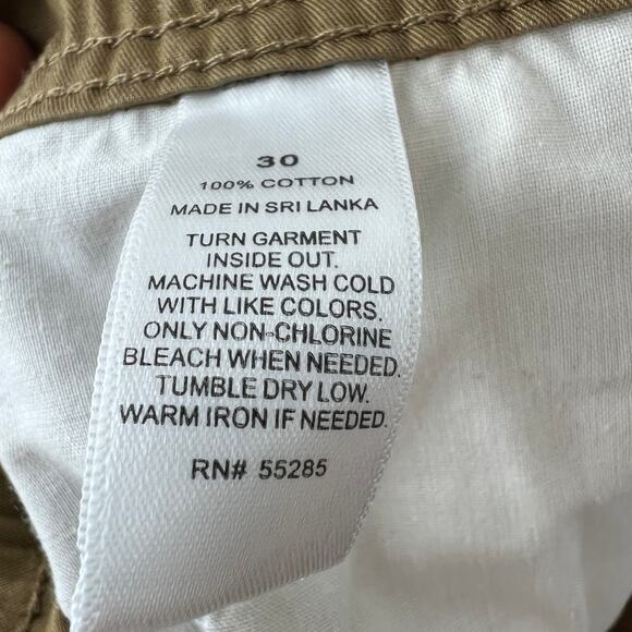 EXPRESS Brown Jogger Pants Cotton Drawstring Elastic Waist Casual Size 30 - Picture 9 of 9